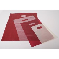 Plastic Carrying Bags - 'Dalia' - Transparent and Plain Matt colors